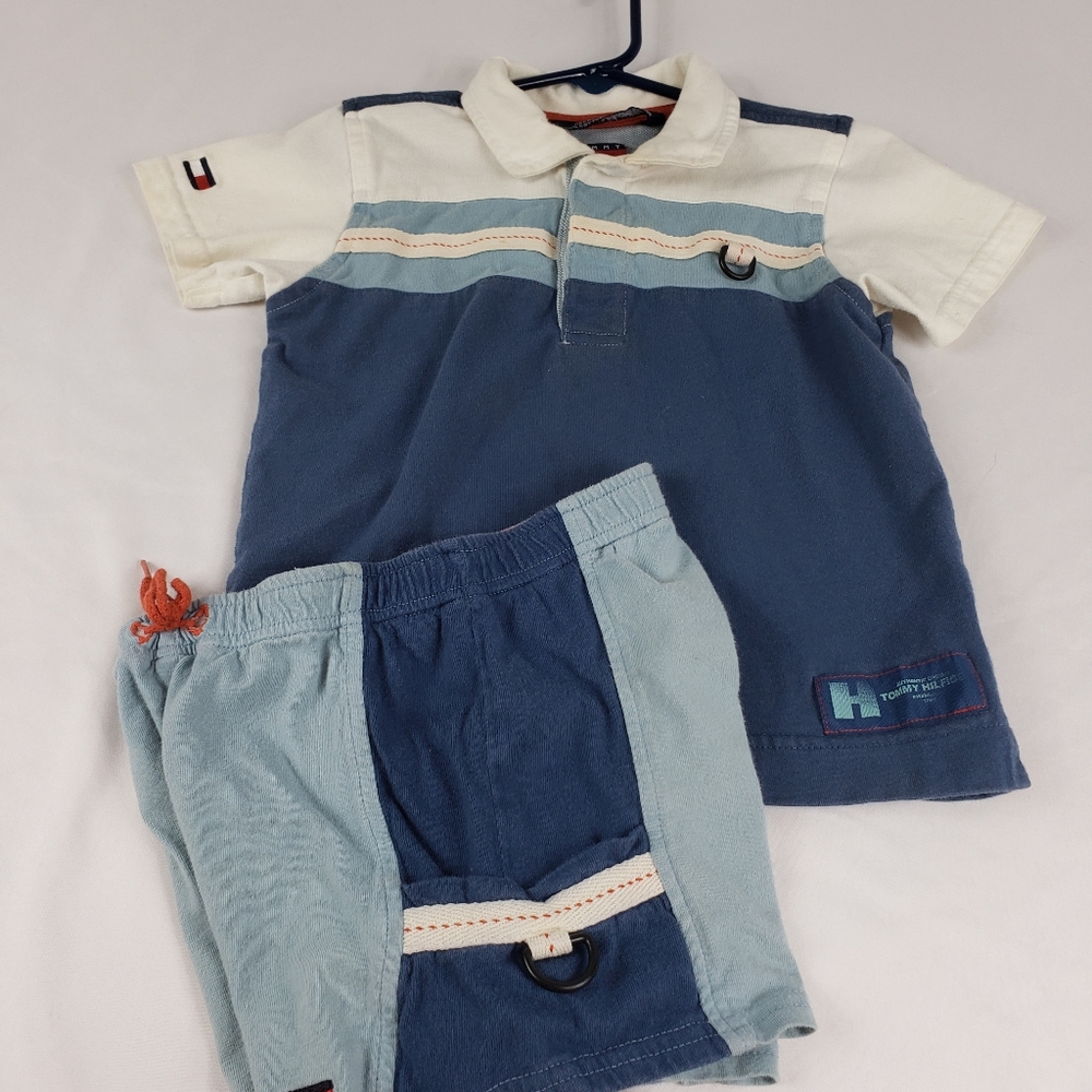 Tommy Hilfiger 2 pc shirt and shorts
